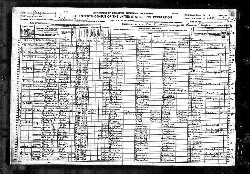 census image